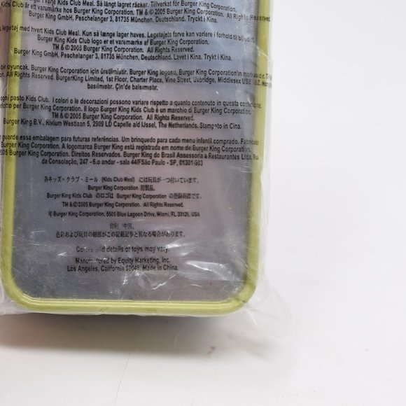 King Kong x Burger King Watch 2005 Green 8th Wonder of World Y2K Kids Club NOS - Picture 11 of 13